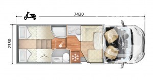 Camper RT ZEFIRO 284 TL PLUS 2020/2021r