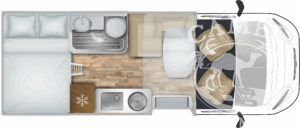 Camper CI HORON FIT 91 P / XT