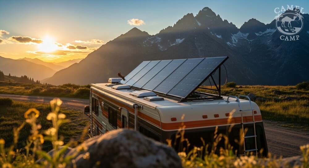 Prąd w kamperze – panele słoneczne, akumulatory i ładowanie w trasie